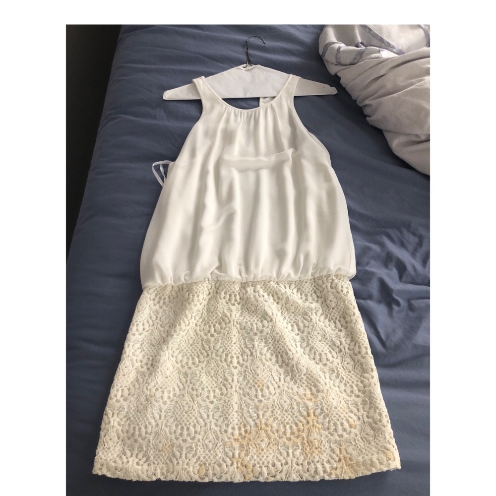 OFF WHITE DRESS SIZE SMALL